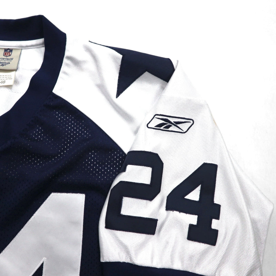 Reebok NFL VINTAGE COLLECTION Game Shirt XL Navy Numbering DALLAS COWBOYS