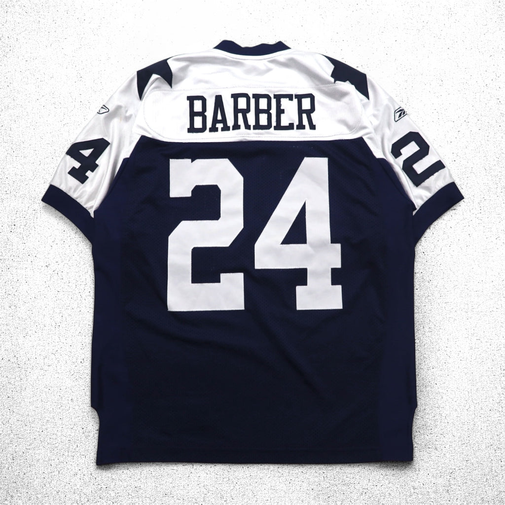 Reebok NFL VINTAGE COLLECTION Game Shirt XL Navy Numbering DALLAS COWBOYS