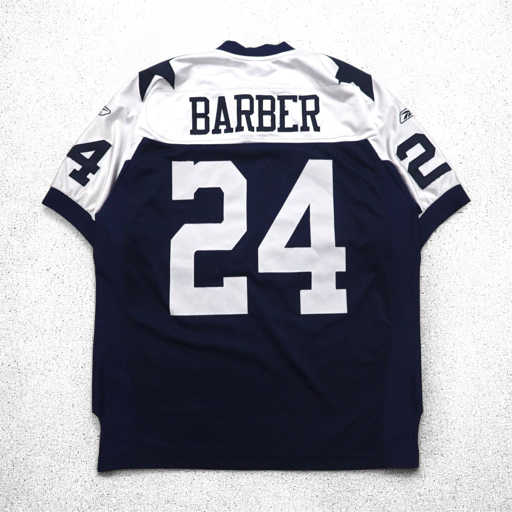 Reebok NFL VINTAGE COLLECTION Game Shirt XL Navy Numbering DALLAS COWBOYS