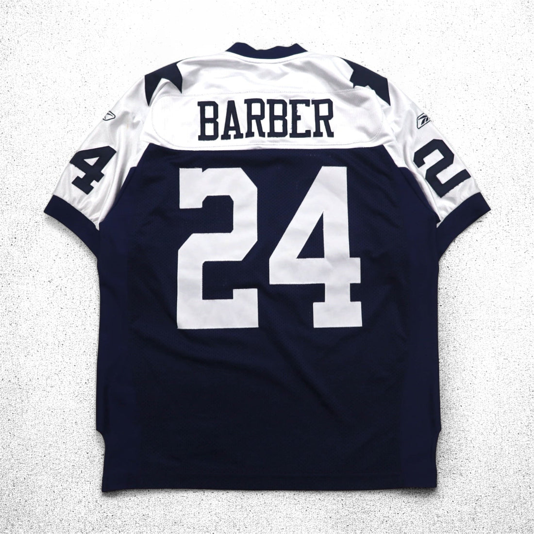 Reebok NFL VINTAGE COLLECTION Game Shirt XL Navy Numbering DALLAS COWBOYS