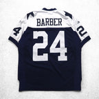 Reebok NFL VINTAGE COLLECTION Game Shirt XL Navy Numbering DALLAS COWBOYS