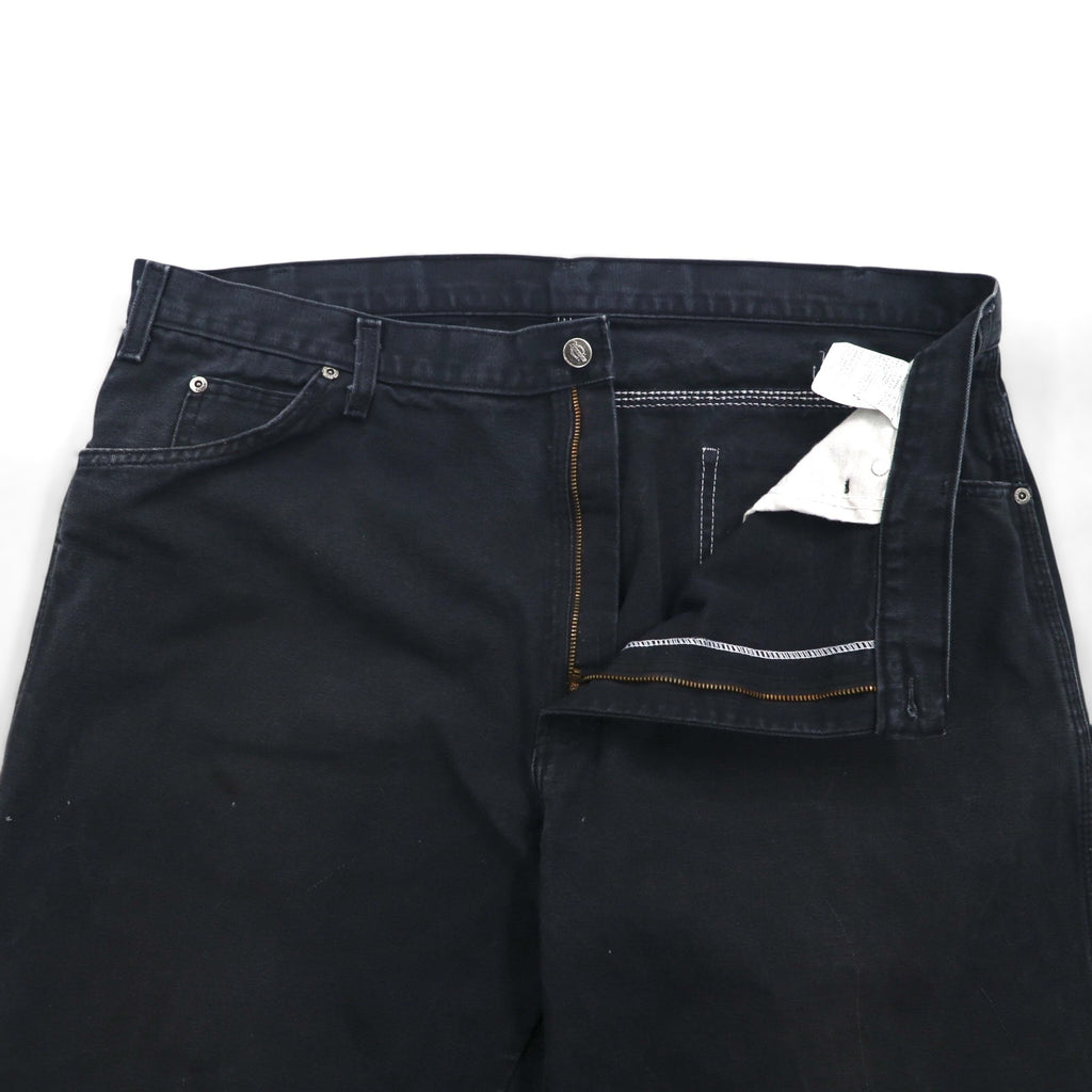 Dickies ダック ペインターパンツ XL ブラック コットン 1939RBK