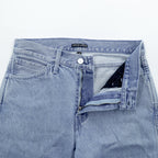 Levi's LINE8 ルーズフィット ワイド デニムパンツ ジーンズ S ライト ブルー インディゴ 57691-0000