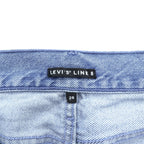 Levi's LINE8 ルーズフィット ワイド デニムパンツ ジーンズ S ライト ブルー インディゴ 57691-0000