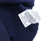 Polo by Ralph Lauren Half Zip Reverse Weave Sweatshirt, XL, Navy, Ribbed Line