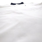 POLO RALPH LAUREN Ribline Polo Shirt XL White Cotton Pique Small Pony Embroidery