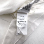 POLO RALPH LAUREN Ribline Polo Shirt XL White Cotton Pique Small Pony Embroidery