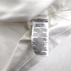 POLO RALPH LAUREN Ribline Polo Shirt XL White Cotton Pique Small Pony Embroidery