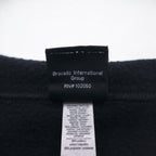 HARLEY DAVIDSON ビッグサイズ フルジップパーカー 3XL ブラック コットン バックロゴ スカル