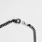 Sterling Silver 925 Our Lady of Guadalupe Oval Medal Necklace Curb Chain