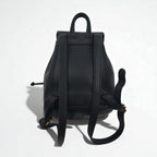 COACH イタリア製 オールドコーチ ペプルドレザー 巾着 リュックサック バックパック 牛革 L6E-4925 シボ革