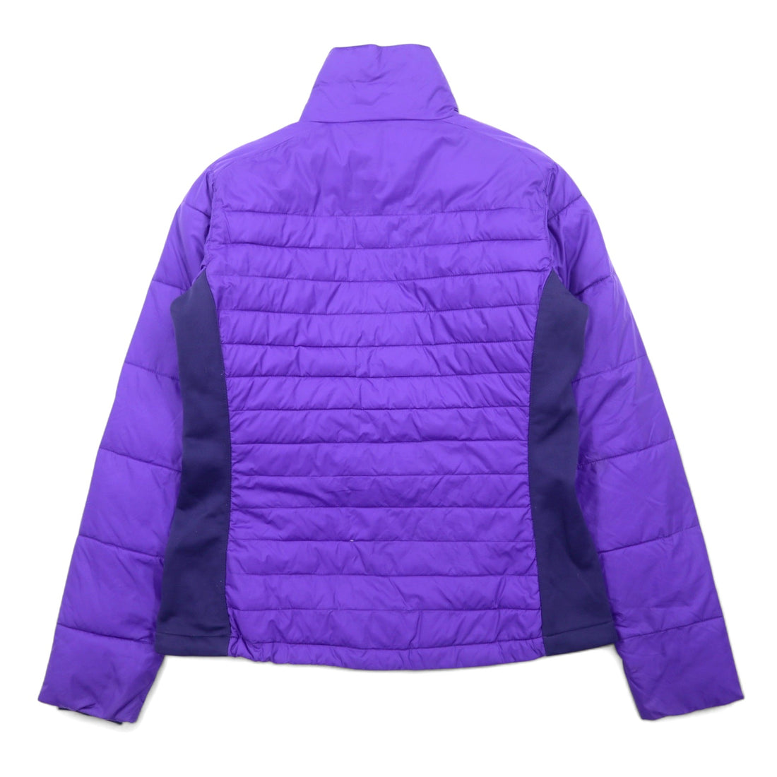 COLUMBIA Down Jacket, Filled, XL, Purple, Nylon, Quilted, POWDER PILLOW HYBRID JACKET WL5341