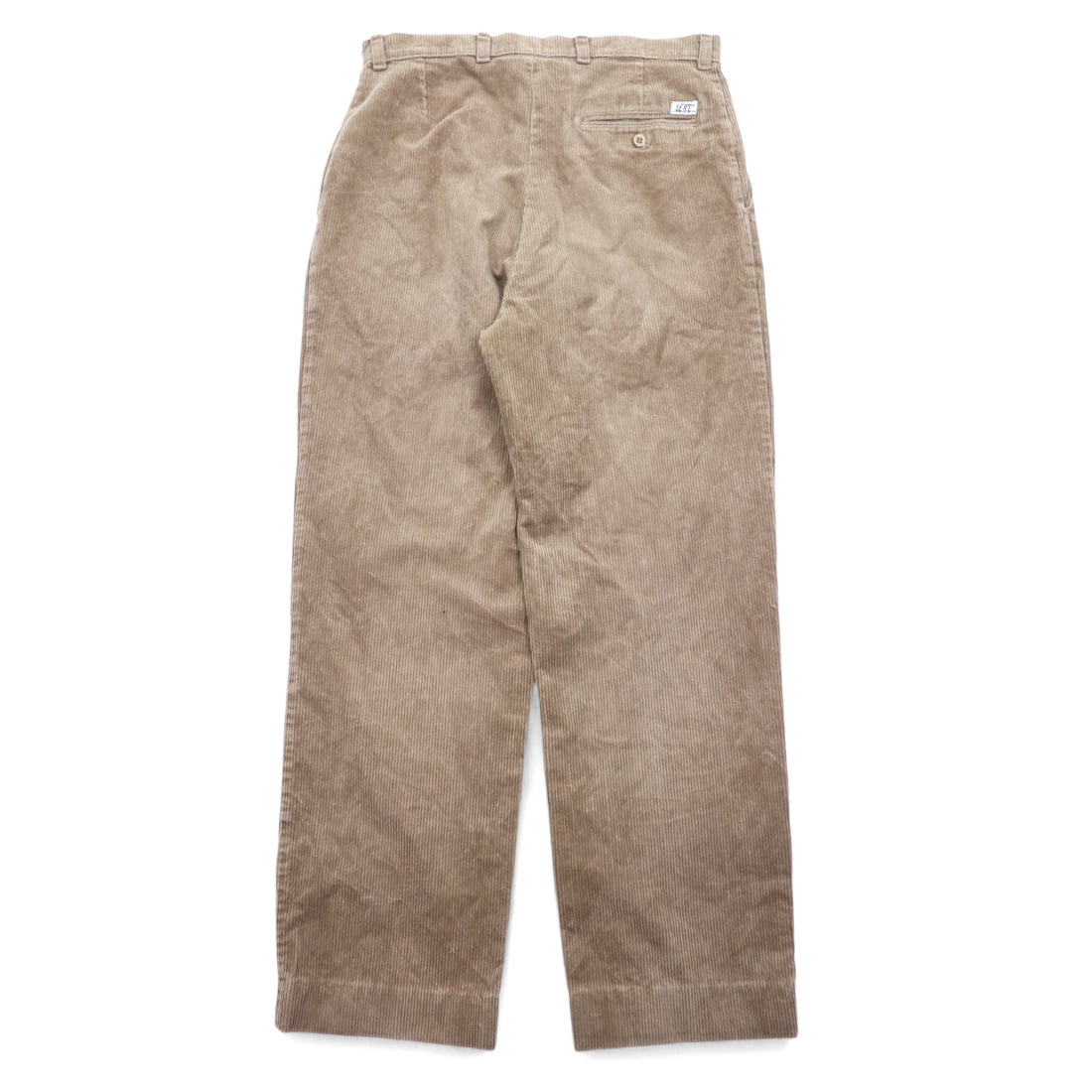 LEVI'S Made in England 90s Euro Tuck Wide Corduroy Pants Size 33 Beige Cotton PANT FAMILY 299 3484 4584