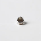 Vintage Silver College Ring 1984 Black Stone  College of Daido