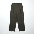 CHAPS RALPH LAUREN 90s 2-pleat wide-leg trousers, size L, khaki