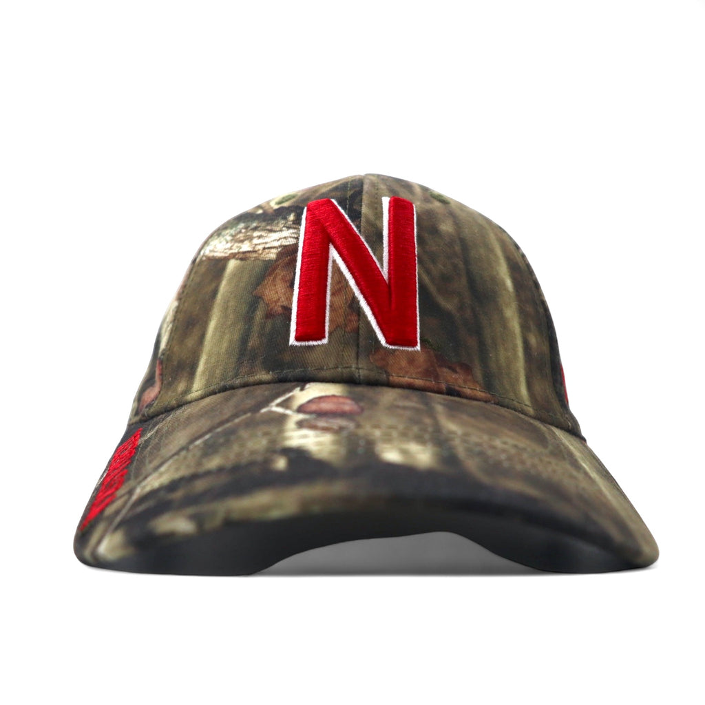 日本然リトテ-古着オンライン-RUSSEL ATHLETIC リアルツリーカモ 6パネルキャップ ONE アジャスタブル カーキ コットン カレッジ NEBRASKA-RUSSEL ATHLETIC Real Tree Camo 6 Panel Cap ONE Adjustable Khaki Cotton College NEBRASKA
