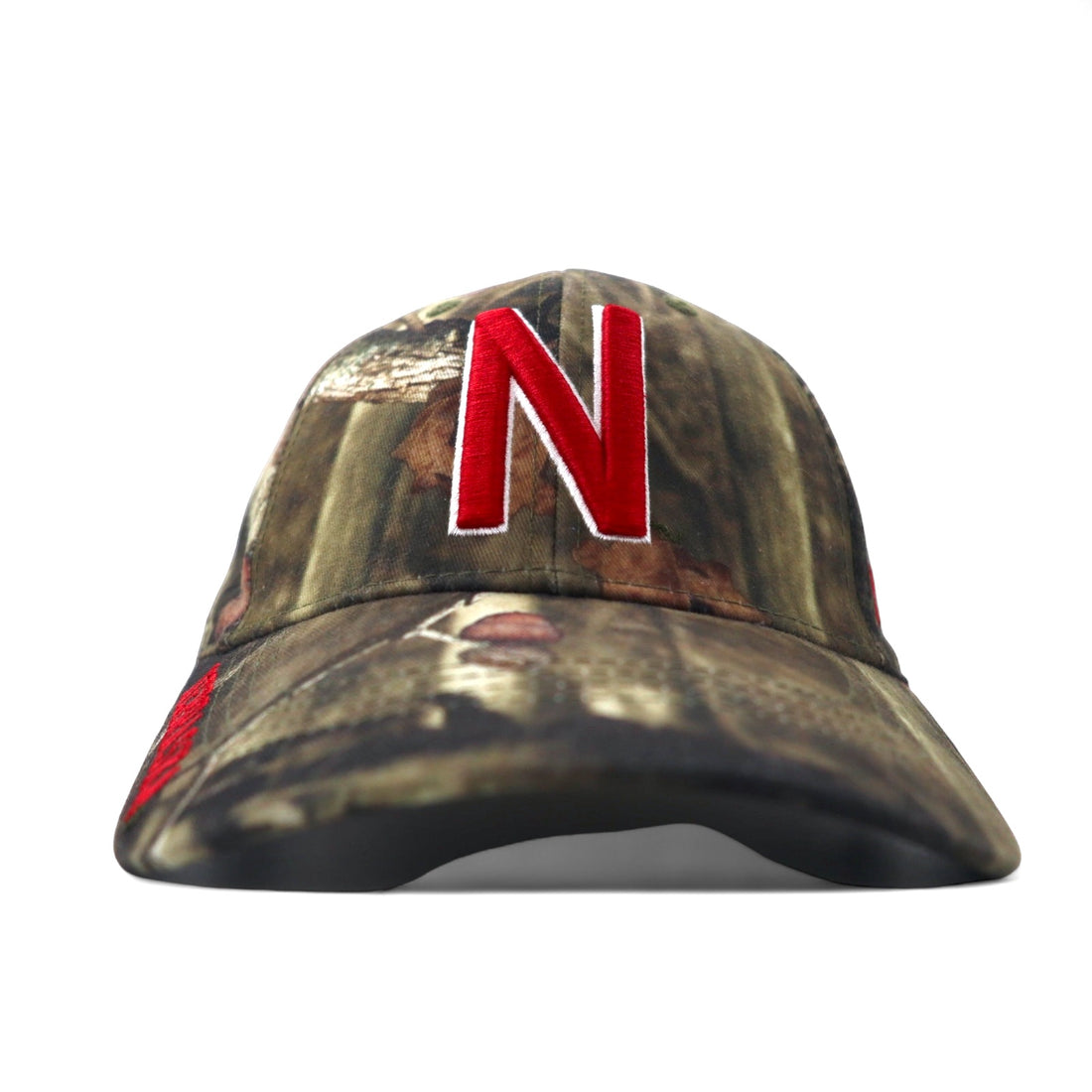 日本然リトテ-古着オンライン-RUSSEL ATHLETIC リアルツリーカモ 6パネルキャップ ONE アジャスタブル カーキ コットン カレッジ NEBRASKA-RUSSEL ATHLETIC Real Tree Camo 6 Panel Cap ONE Adjustable Khaki Cotton College NEBRASKA