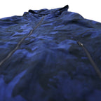 THE NORTH FACE ノベルティ コンパクト ジャケット L ブルー ナイロン カモフラ 撥水加工 Novelty Compact Jacket NP71535
