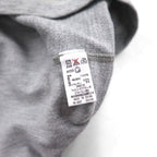 Polo Ralph Lauren 90年代 ライトウェイト 前V ラグラン スウェット トレーナー L グレー スモールポニー刺繡
