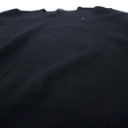 Polo by Ralph Lauren Vネック ニット セーター XXL ブラック ラムウール スモールポニー刺繍 ビッグサイズ