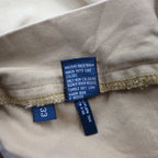 Polo by Ralph Lauren 90s Polo Chino TYLER SHORT 2-pleat shorts, half pants, M, beige, cotton