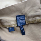 Polo by Ralph Lauren 90s Polo Chino TYLER SHORT 2-pleat shorts, half pants, M, beige, cotton
