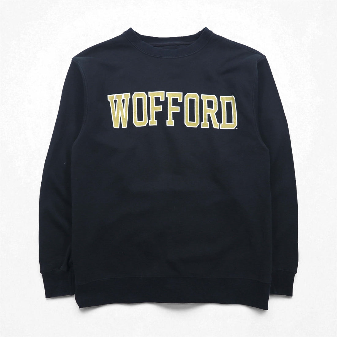 JANSPORT 90s College Print Sweatshirt, Black, Size XL, WOFFORD