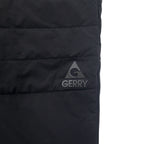 GERRY ポリストレッチ インサレーション トラックパンツ  ダウンパンツ L ブラック ポリエステル 中綿 ストレッチ 撥水