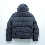 Polo Ralph Lauren ビッグポニー ハイネック ダウンジャケット S ブラック フード着脱 ドローコード