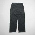 karrimor Outdoor 2-Way Convertible Cargo Shorts, Size L, Gray, Nylon, Waterproof, Stretch