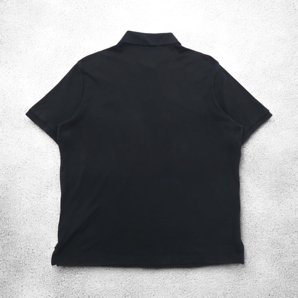 POLO RALPH LAUREN CLASSIC FIT Polo shirt L Black Cotton Small pony embroidery