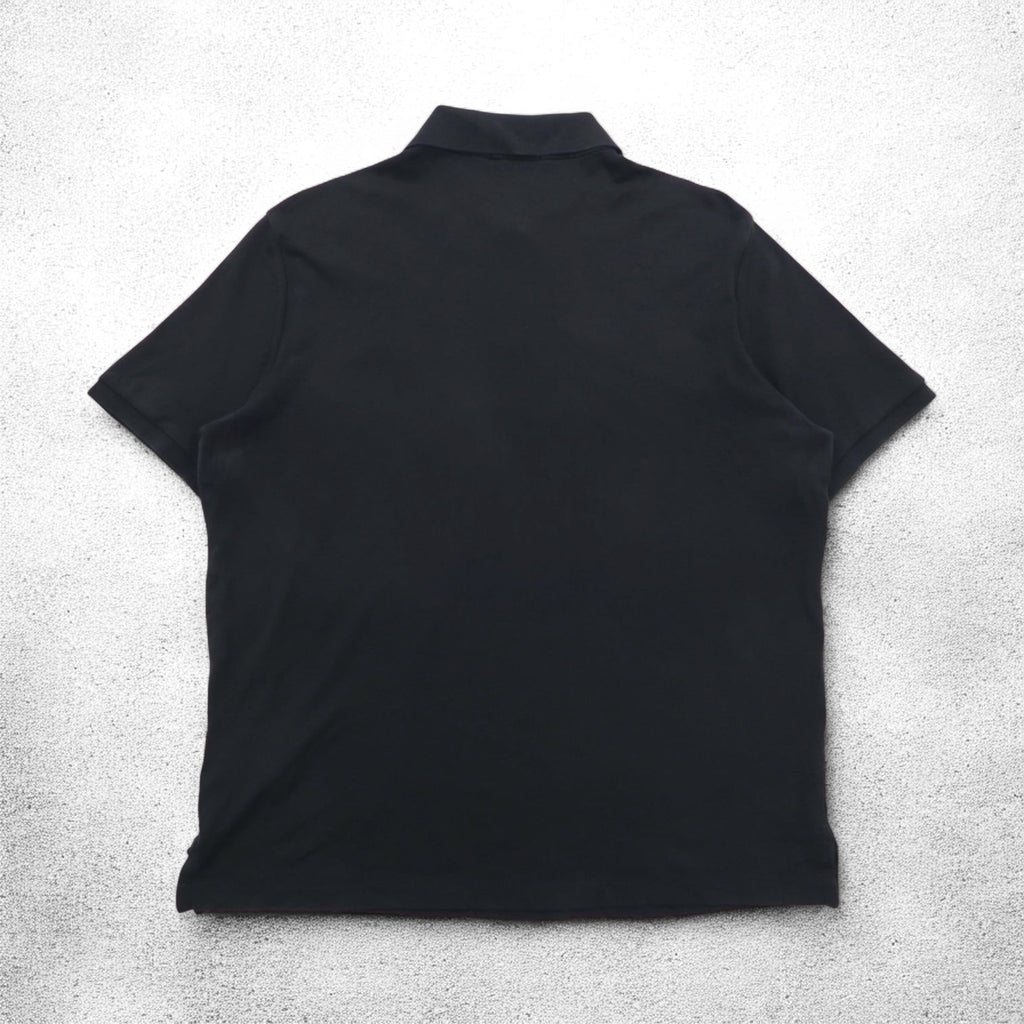POLO RALPH LAUREN CLASSIC FIT Polo shirt L Black Cotton Small pony embroidery