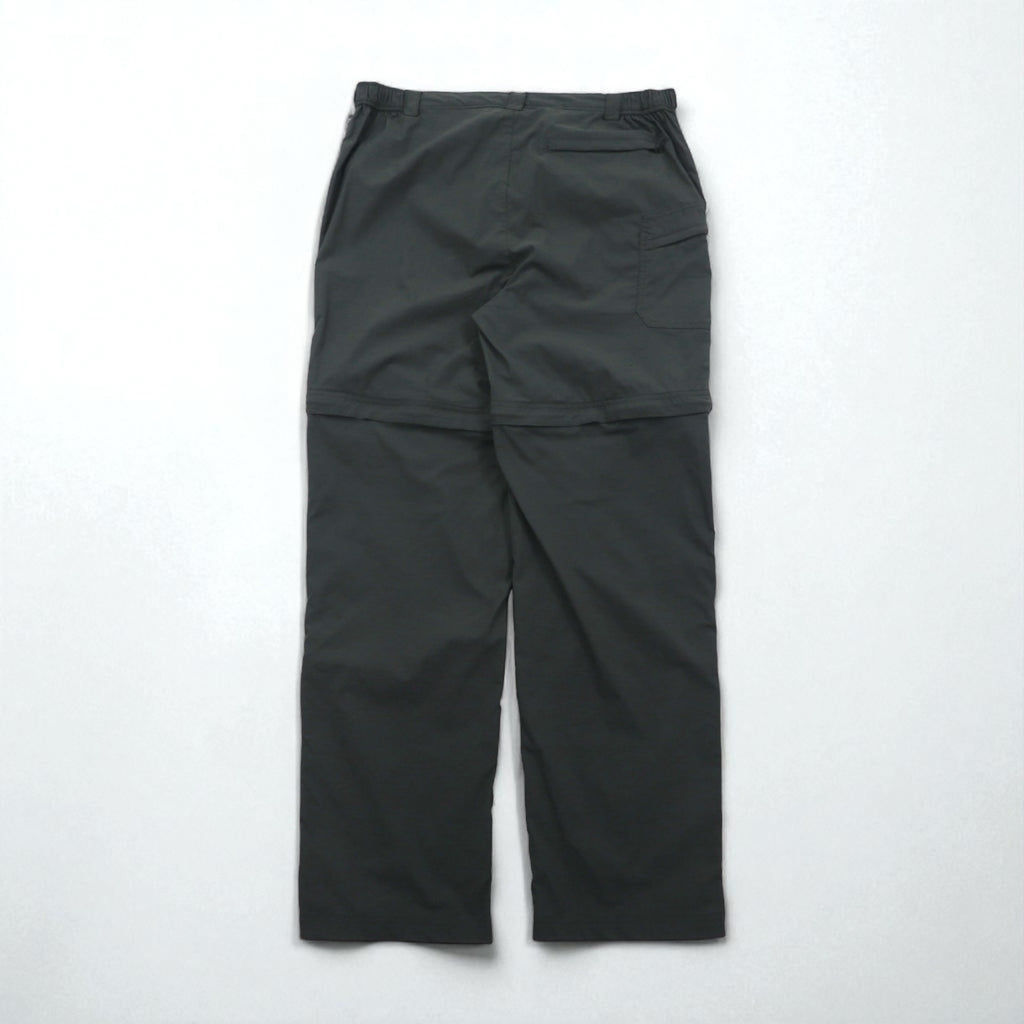 karrimor Outdoor 2-Way Convertible Cargo Shorts, Size L, Gray, Nylon, Waterproof, Stretch