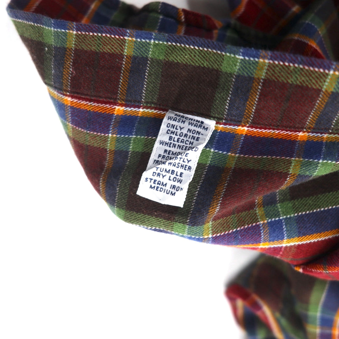 Ralph Lauren 90s Button-down Shirt L TALL Red Check Small Pony Embroidery Big Size