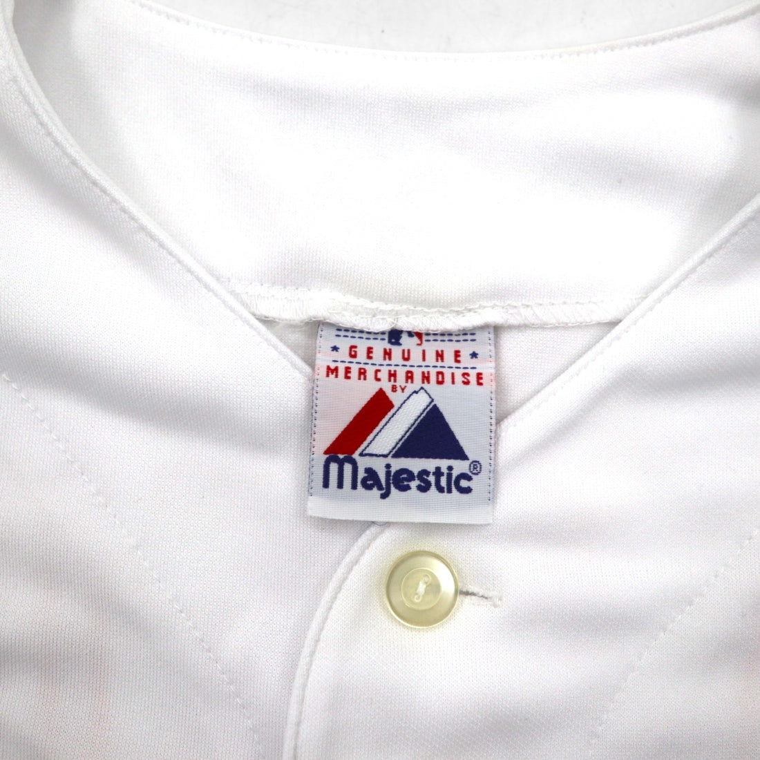 majestic 90s MLB Baseball Shirt XL White Polyester Orioles