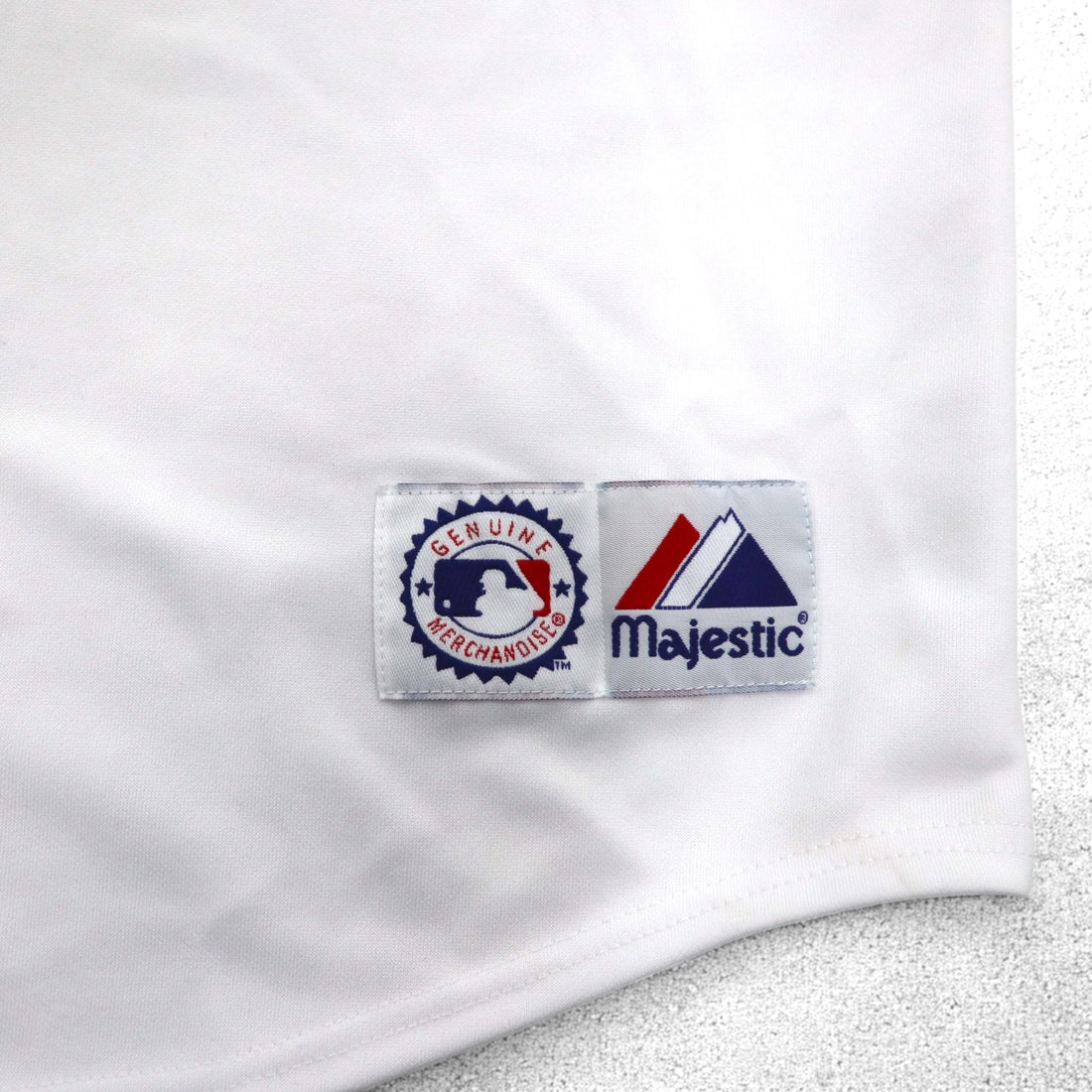 majestic 90s MLB Baseball Shirt XL White Polyester Orioles