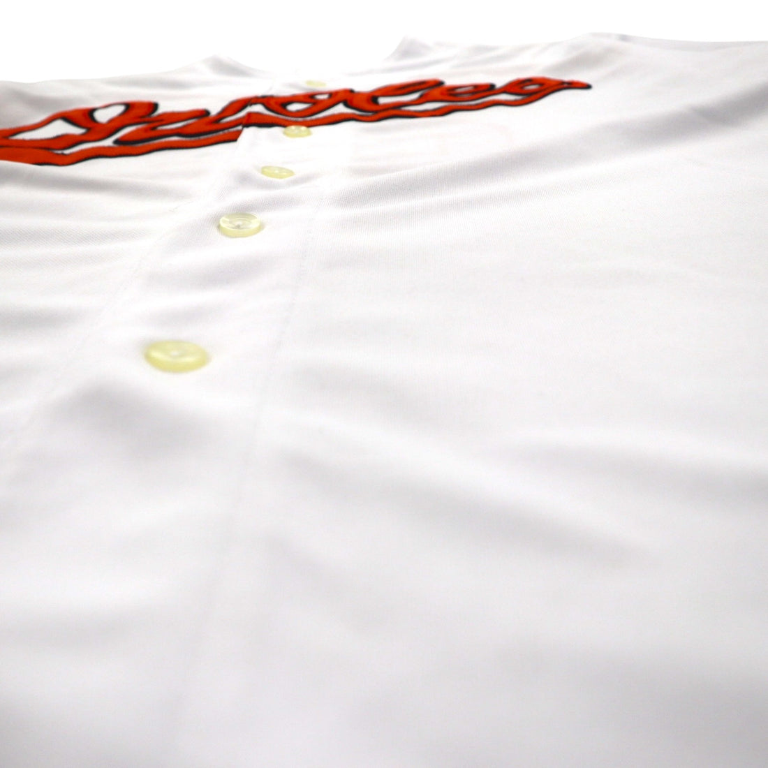 majestic 90s MLB Baseball Shirt XL White Polyester Orioles