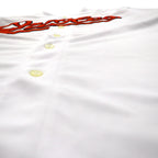 majestic 90s MLB Baseball Shirt XL White Polyester Orioles