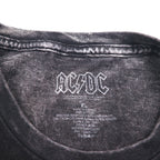 AC/DC ロック バンド Tシャツ XL ブラック コットン BRITISH TOUR '82