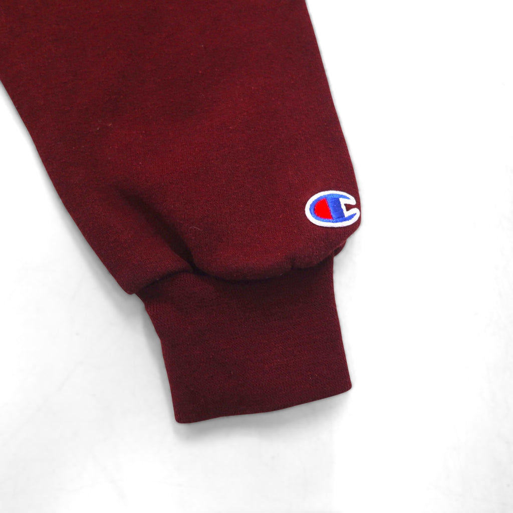 Champion College Sweatshirt, Size M, Bordeaux Cotton, Harvard