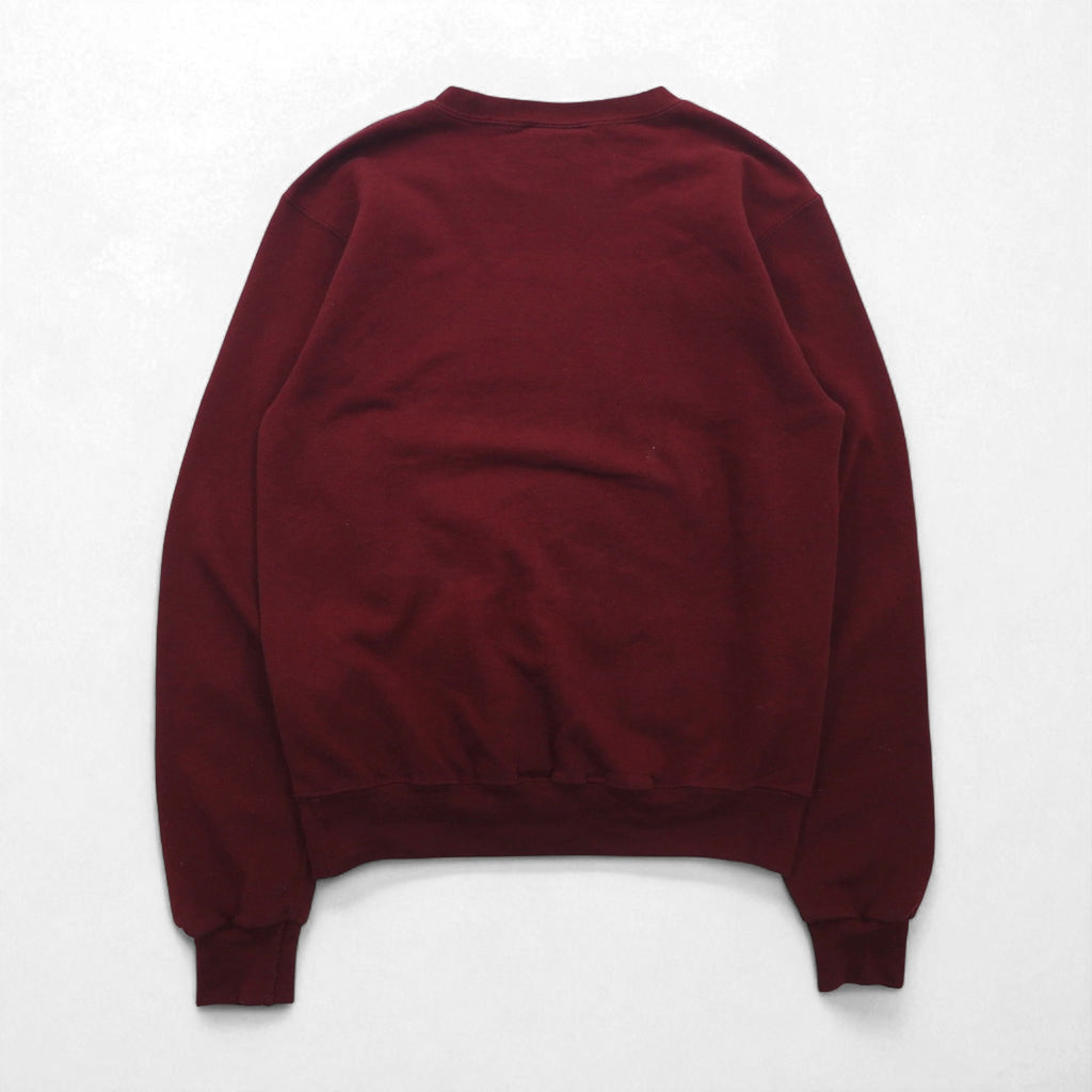 Champion College Sweatshirt, Size M, Bordeaux Cotton, Harvard