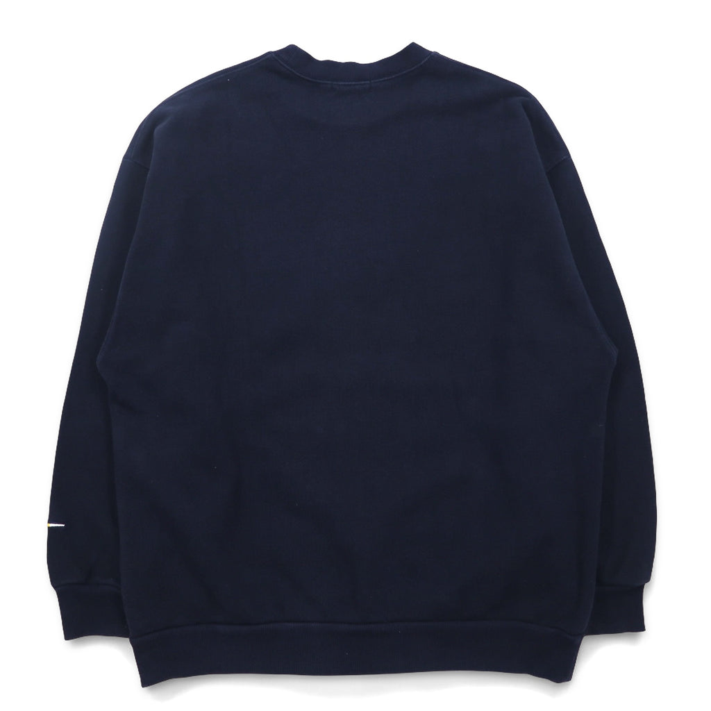 nautica VINTAGE COLLECTION Oversized Basic Crew Sweatshirt S Navy Heavyweight 213-1247