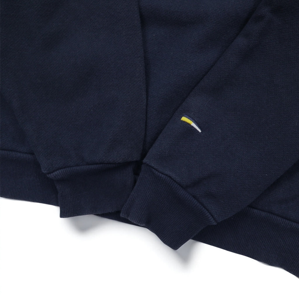 nautica VINTAGE COLLECTION Oversized Basic Crew Sweatshirt S Navy Heavyweight 213-1247