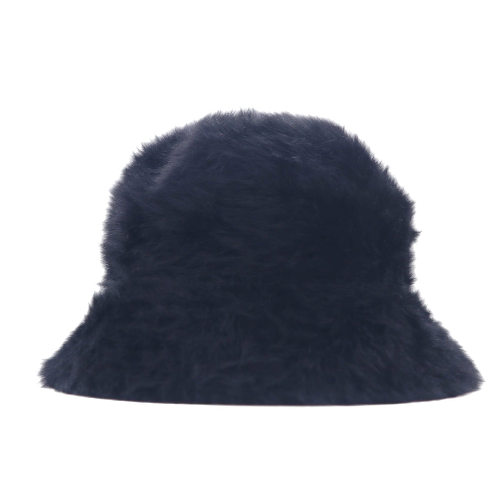 KANGOL blue FURGORA LAHINCH Bucket Hat L Black Angora FURGORA LAHINCH