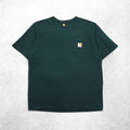 carhartt original fit pocket t-shirt L green cotton ORIGINAL FIT