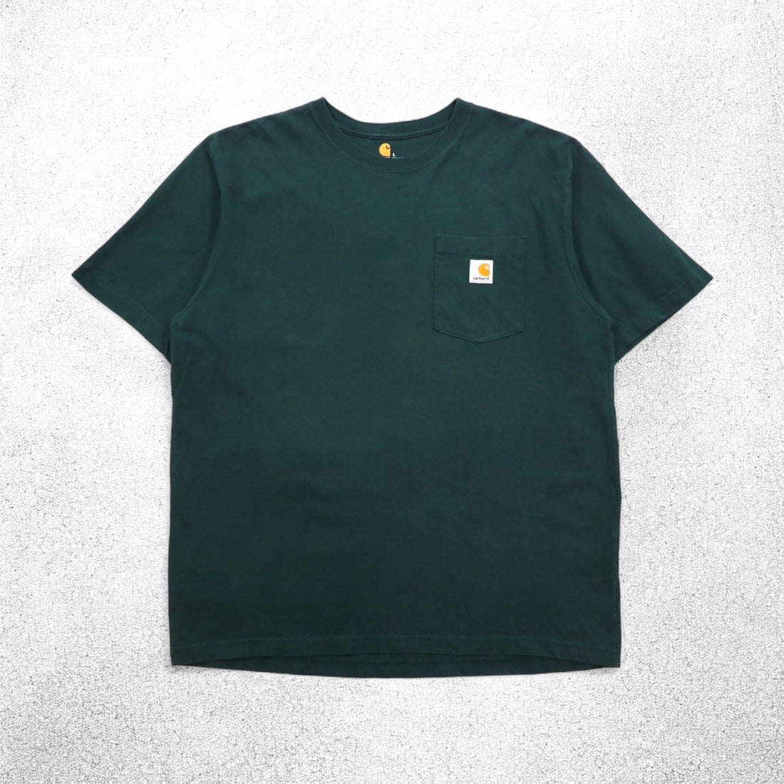 carhartt original fit pocket t-shirt L green cotton ORIGINAL FIT