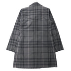 BURBERRY ノバチェック トレンチコート 38 グレー ポリエステル 日本製