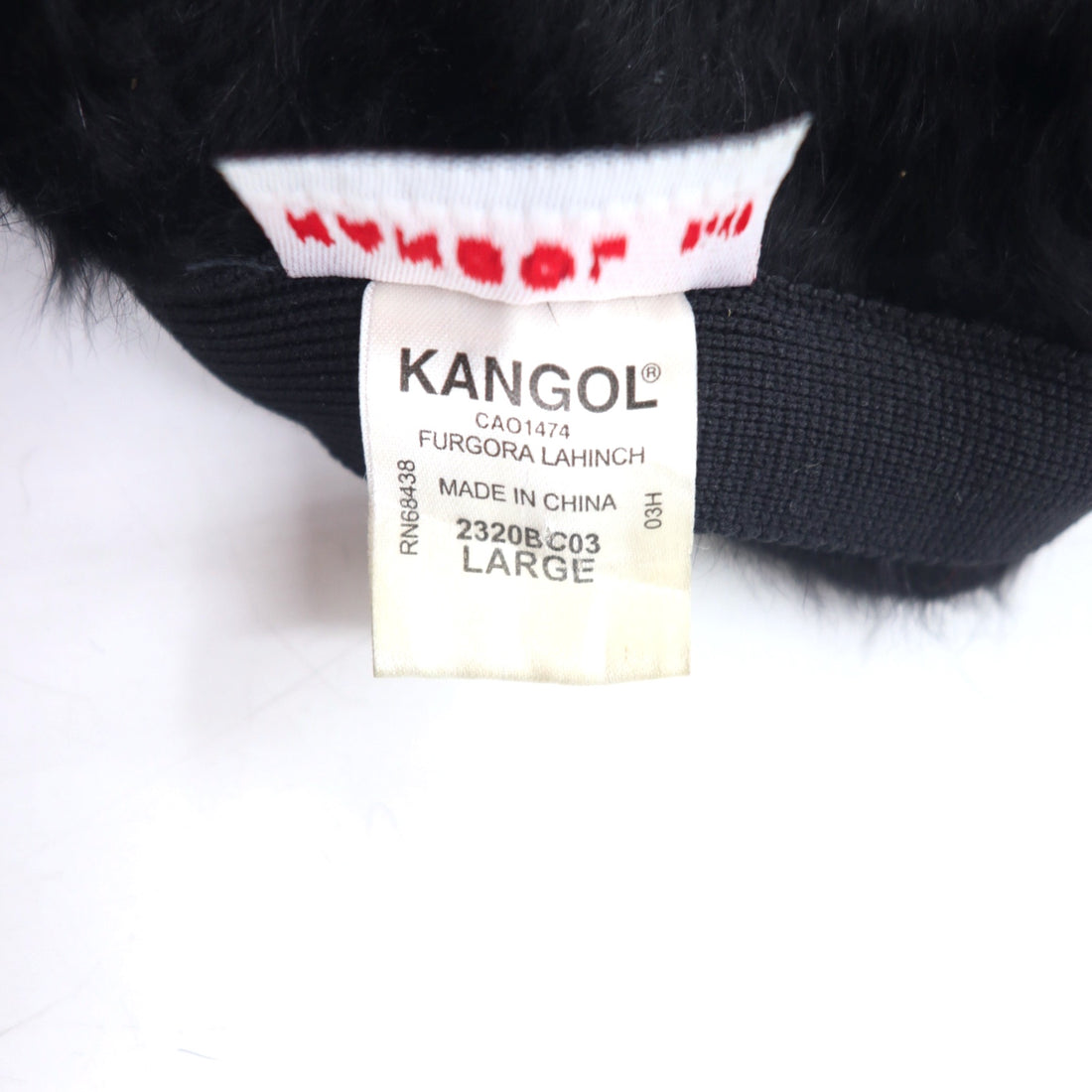 KANGOL blue FURGORA LAHINCH Bucket Hat L Black Angora FURGORA LAHINCH
