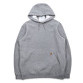 Carhartt Loose Fit Pullover Hoodie, Medium, Grey, Cotton, Midweight, K121, Made in Mexico