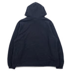 Champion リバースウィーブ REVERSE WEAVE プルオーバーパーカー XL ブラック コットン ドローコード 青単タグ 復刻